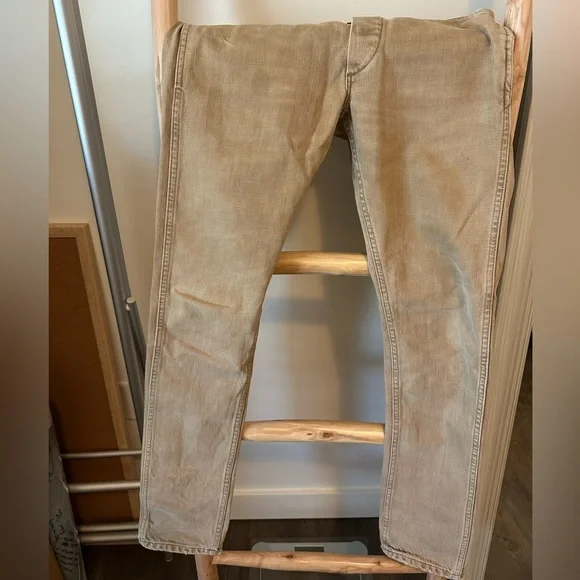 Men's Tan Jeans